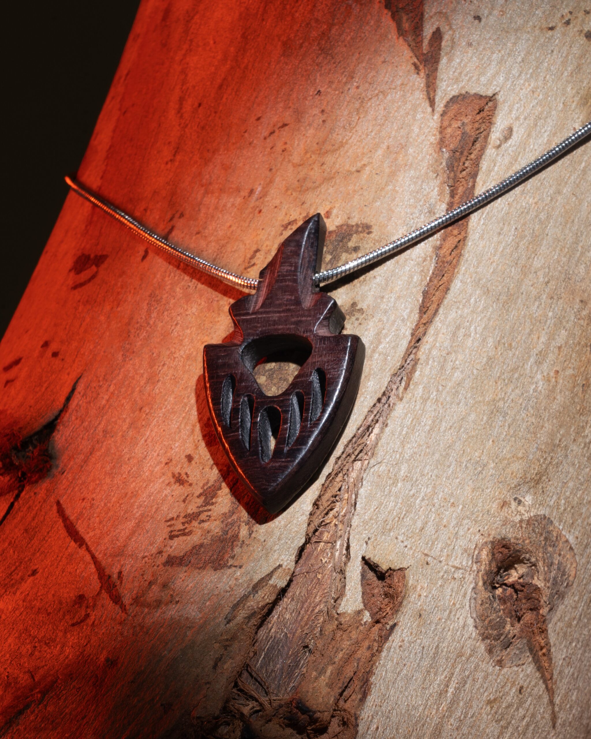 Rosewood Umbra Pendant