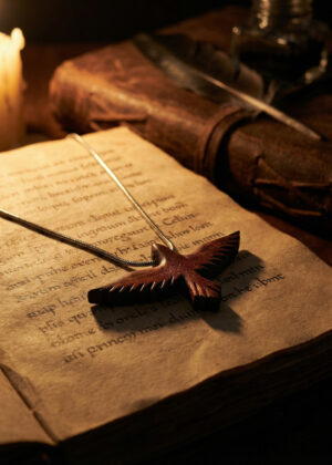 Rosewood Eagle Pendant