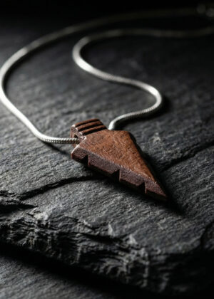 Rosewood Arrow Pendant